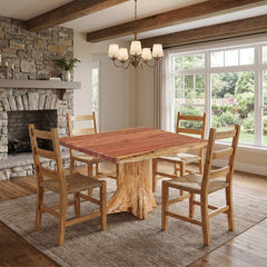 Rustic Red Cedar Table