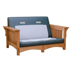 Mission Spindle Love Seat