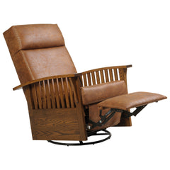 Steel Ring Base Swivel Recliner