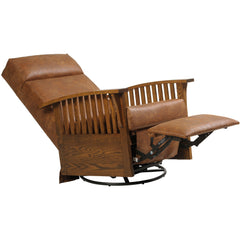 Steel Ring Base Swivel Recliner
