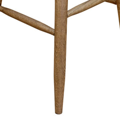 16" Solid Oak Swivel Bartsool- Medium