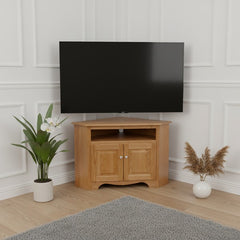 Traditional Corner TV Stand