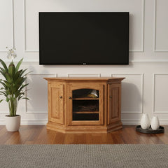 Traditional Cornwall Corner  TV Stand