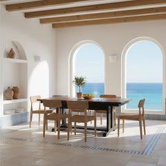 Wigal Double Pedestal Table