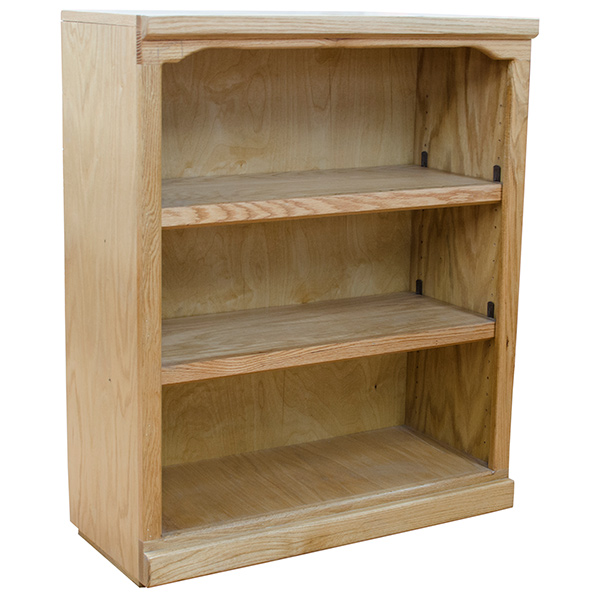 Solid Wood Bookcases Handcrafted Amish Office Furniture