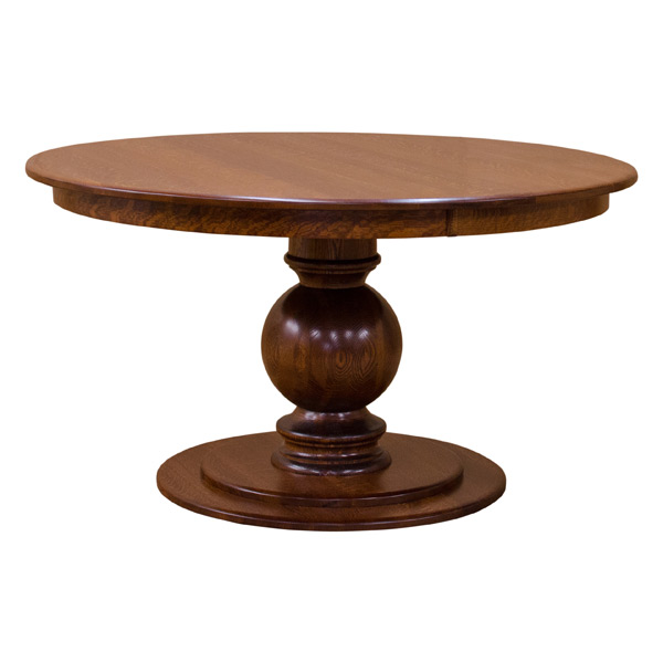 Round Pedestal Base Dining Table