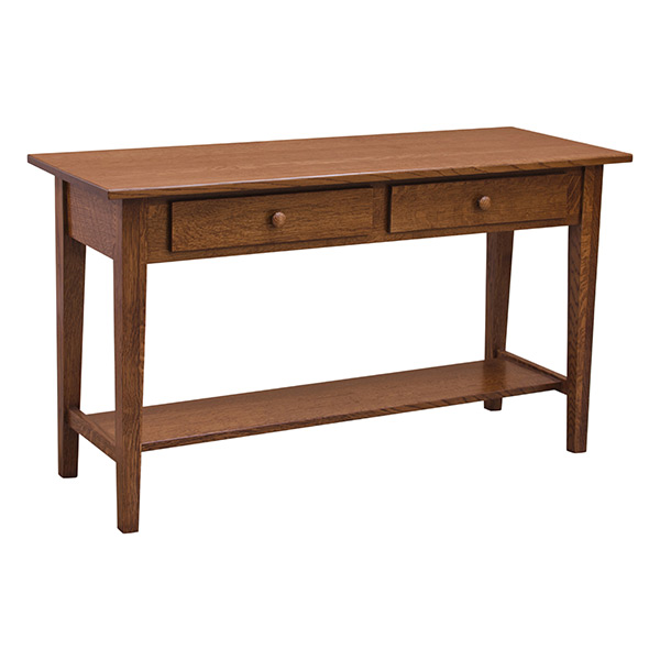 Shaker Style Sofa Table 60, International Concepts Shaker Console Table Unfinished