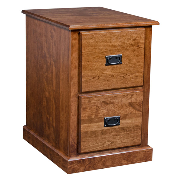 Mission 2 Drawer File Cabinet Cherry Barn Furniture