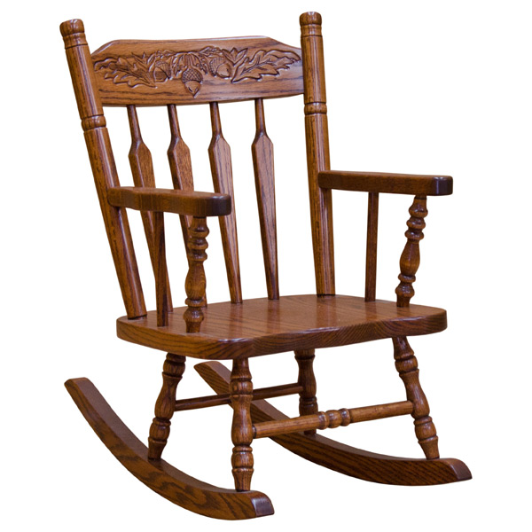 handmade childs rocking chair