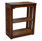 Solid Wood Bookcases Handcrafted, Oak Bookcase Made In Usa