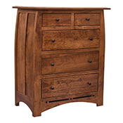 Aspen 5 Drawer Chest w / Inlays