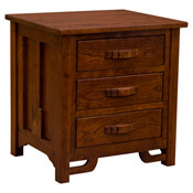 Greene & Greene 3-Drawer Nightstand