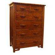 Greene & Greene 6-Drawer Chest