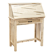 32" Amish Mission Secretary Desk 