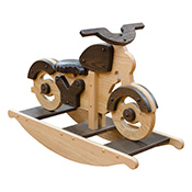 Childs Rocking Moto Oak 
