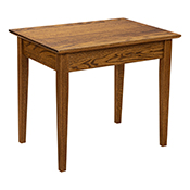 Oak - Cherry Amish End Table 