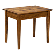 Brown Maple - Cherry Amish End Table 