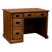 43" x 31" Amish Mission Desk