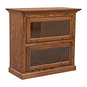 2 Stack Barrister Bookcase