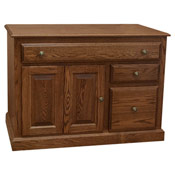 42" Amish Traditional Credenza Desk