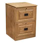 Traditional 2-Drawer File Cabinet 
