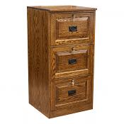 Traditional 3-Drawer File Cabinet 