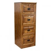 Traditional 4-Drawer File Cabinet 