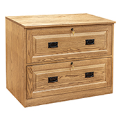 Traditional 2-Drawer Lateral File Cabinet 