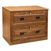 Traditional 2-Drawer Lateral File Cabinet 