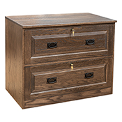 Traditional 2-Drawer Lateral File Cabinet  
