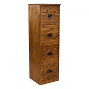 Traditional 4-Drawer File Cabinet  