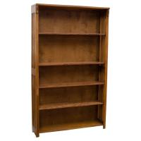 36" x 60" Solid Oak Mission  Bookcases 