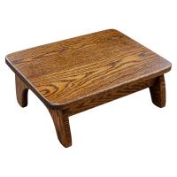 Slant Footstool Oak