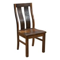 Amish Silverton Side Chair Barnwood