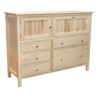 Drop Desk Dresser