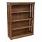 36" x 48" Solid Oak Mission Spindle Bookcases