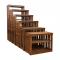 36" x 60" Solid Oak Mission Spindle Bookcases 