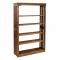36" x 60" Solid Oak Mission Spindle Bookcases 