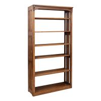 36" x 72" Solid Oak Mission Spindle Bookcases 