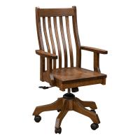 Amish Mission Rochester Office Arm Chair 