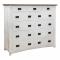 11-Drawer Brown Maple Mission Dresser 