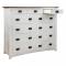 11-Drawer Brown Maple Mission Dresser 