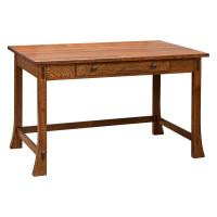 48" x 30" Amish Traditional One Drawer Desk 