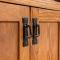 24" x 60" Mission Spindle Bookcase w/ Bottom Doors 