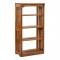 24" x 48" Solid Oak Mission Spindle Bookcases Open Back