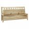 Amish Rochester Bench W/Back
