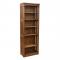 24" x 72" Solid Oak Mission Spindle Bookcases