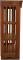 30" x 36" Oak Mission Spindle Bookcase