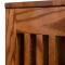 30" x 48" Solid Oak Mission Spindle Bookcases