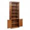 30" x 84" Mission Spindle Bookcase w/ Bottom Doors